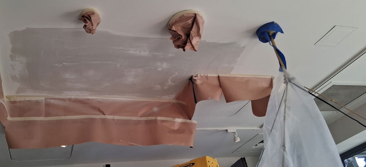 Restoration Hardware Ceiling Repair