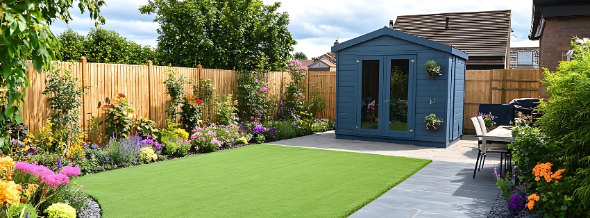 A finished custom home repair project